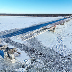 Готовность нового моста через Волгу и трассы «Обход Тольятти» превысила 75%