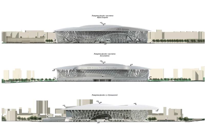 Смольный согласовал облик «СКА Арены»