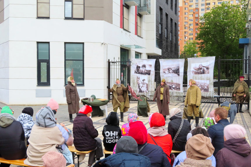 Более тысячи жителей ЖК Union Park, «Новая звезда» и «Невский» приняли участие в праздновании Дня Победы